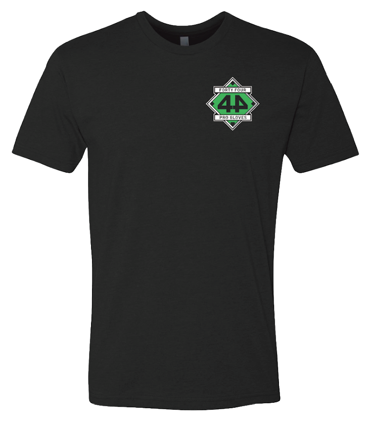 Team44 Field Captain Black Mens Tshirt